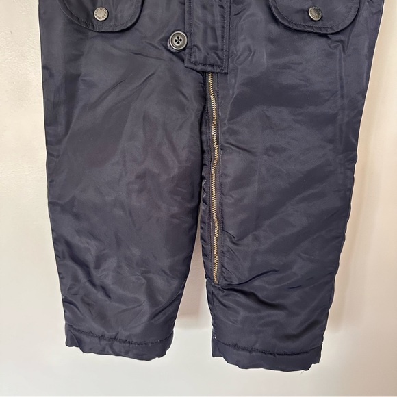 Polo Ralph Lauren Baby Bunting Snowsuit Jacket Navy Blue Size L 12-18M - Picture 3 of 11